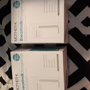 2 50ct 10oz Breastmilk Bags